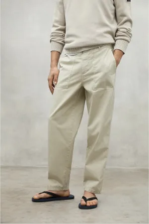 ECOALF Para homem. MCMGAPANALON0754S25-055 Calças Nalon (38), Casual, Algodão orgânico, Sustentável