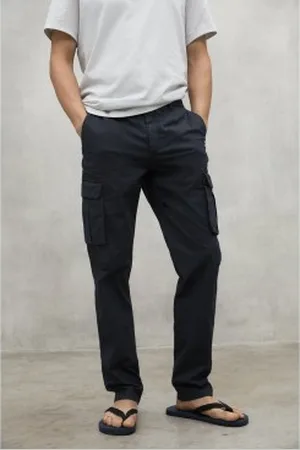 ECOALF Para homem. MCMGAPAETHCA0753S25-303 Calças cinzentas Ethicargo (29), Casual, , Algodão, Sustentável