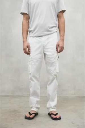 ECOALF Para homem. MCMGAPAETHCA0753S25-000 Calças Ethicargo brancas (31), , Casual, Algodão, Sustentável