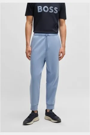 HUGO BOSS Para homem. 50506141 Calças Hadiko azuis (L), , Casual, Algodão