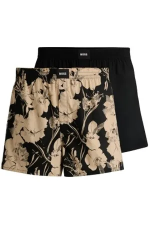 HUGO BOSS Para homem. 50515464 Conjunto de 2 calções de pijama multicoloridos (S), Homewear, Algodão