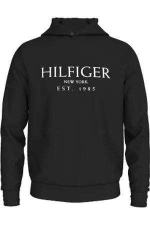 Tommy Hilfiger Para homem. MW0MW35523 Camisola Lisa preta (S), , Casual, Algodão orgânico, Sustentável