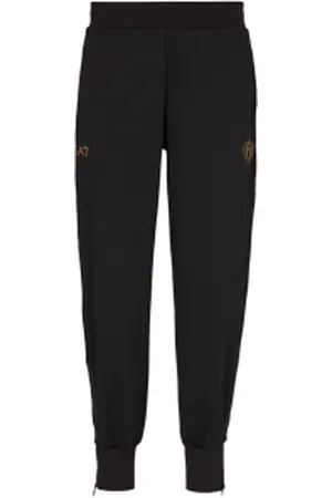 EA7 Para homem. 7M000261_AF13526 Calças com logótipo preto (3XL), Casual, Esportivo, Multisport, Poliéster