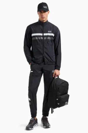 EA7 Para homem. 7M000075_AF13392 Calças cargo Dynamic Athlete em tecido técnico Ventus7 preto (3XL), Casual, Esportivo, Multisport, Poliéste