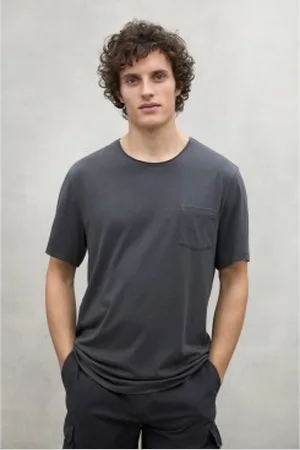 ECOALF Para homem. MCMGATSNAJAC0824S25-303 T-shirt Najac cinzenta (XXL), Casual, , Manga curta, Algodão orgânico, Sustentável