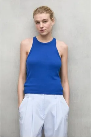 ECOALF Para mulher. MCWGATSARLES0560S25-411 T-shirt Arles (XS), Casual, Sem mangas / correias, Lyocell, Sustentável