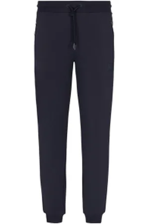 EA7 Para homem. 7M000097_AF12116 Calças slim fit azul-marinho (3XL), Casual, Algodão