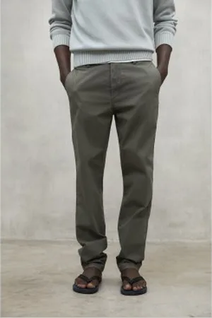 ECOALF Para homem. MCMGAPAARAS00753S25-056 Calças Aras verdes (33), Casual, Algodão, Sustentável