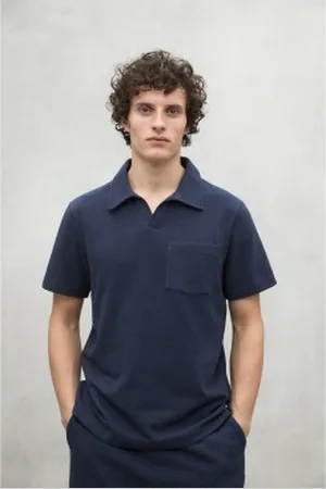 ECOALF Para homem. MCMGAPOOLIVE0858S25-161 Pólo azul-marinho Olivera (L), Casual, Manga curta, Algodão orgânico, Sustentável