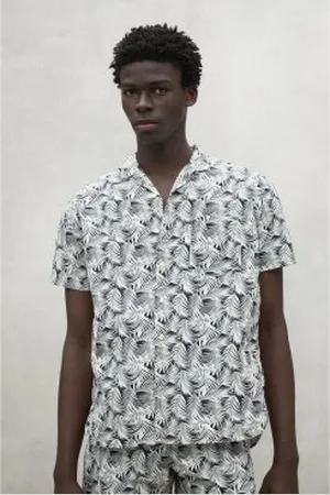 ECOALF Para homem. MCMGASRSYRON0293S25-079 Camisa Syron multicolorida (S), Casual, Poliamida, Manga curta, Sustentável
