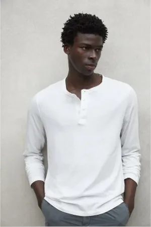 ECOALF Para homem. MCMGATSDACA00831S25-000 T-shirt Daca branca (XL), , Casual, Manga curta, Algodão orgânico, Sustentável