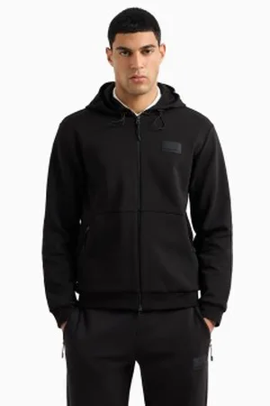 EA7 Para homem. 7M000094_AF12116 Casaco com capuz interlock Lux Identity (3XL), Casual, Esportivo, Algodão, Multisport