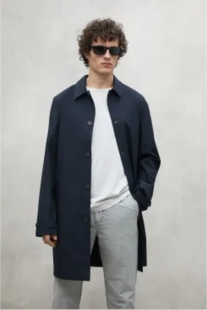 ECOALF Para homem. MCMGAJKNIMEG0151S25-161 Casaco Nimega navy (XL), Casual, Polister Reciclado, Sustentável