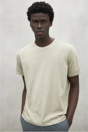 ECOALF Para homem. MCMGATSRABAT0803S25-007 T-shirt Rabata branca (M), , Casual, Manga curta, Algodão orgânico, Sustentável