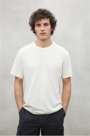 ECOALF Para homem. MCMGATSDIJON0803S25-001 T-shirt Dijon branca (S), , Casual, Manga curta, Algodão orgânico, Sustentável