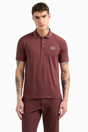 EA7 Para homem. 7M000189_AF13761 Polo Golf Pro (3XL), Casual, Poliéster, Manga curta