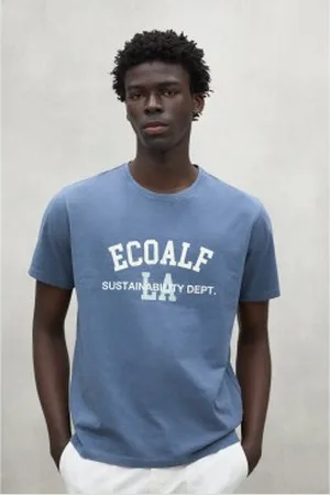 ECOALF Para homem. MCMGATSVENIC0803S25-168 T-shirt Veneza (XL), Casual, Manga curta, Algodão orgânico, Sustentável