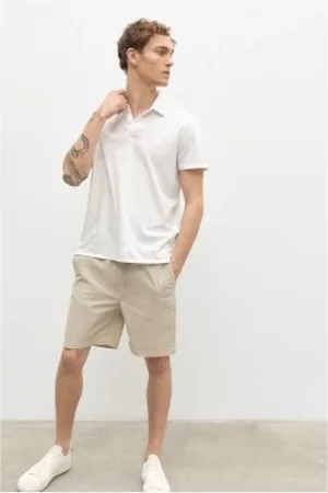 ECOALF Para homem. GAPOTHEAB0803MS23-000 Polo Theoalf Man (L), Casual, Manga curta, Algodão orgânico, Sustentável, Algodão Reciclado