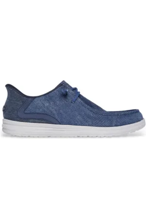 Skechers Para homem. 210959 Melson Coronado Mocassins (40), Tecido, Plano, Cordão, Casual