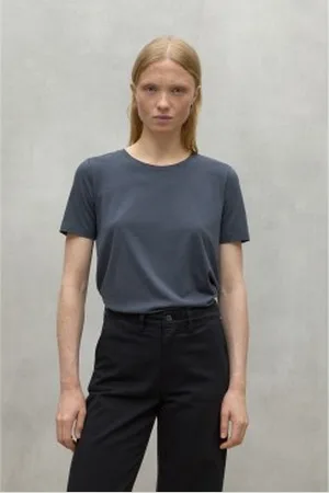 ECOALF Para mulher. MCWGATSLAKE00824W24-299 T-shirt Lake grey (XS), Casual, , Manga curta, Algodão orgânico, Sustentável