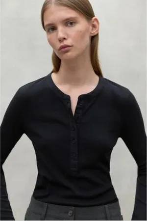 ECOALF Para mulher. MCWGATSLILLE0560W24-319 T-Shirt Lille (S), Casual, Manga comprida, Lyocell