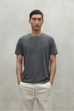 ECOALF Para homem. MCMGATSVENTO0803W24-303 T-shirt Vent cinzento escuro (L), Casual, , Manga curta, Algodão orgânico, Sustentável, Algo