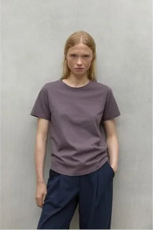 ECOALF Para mulher. MCWGATSARIZA0804W24-064 T-shirt Ariza (XS), Casual, Manga curta, Algodão orgânico, Sustentável