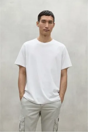 ECOALF Para homem. MCMGATSVITOR0803W24-000 T-shirt Vitória branca (M), , Casual, Manga curta, Algodão orgânico, Sustentável, Algodão R
