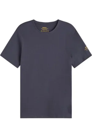 ECOALF Para homem. MCMGATSSUSTA0803S24-161 T-shirt Sustano Marino (S), Casual, Manga curta, Algodão orgânico, Sustentável