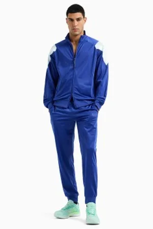 EA7 Para homem. 7M000275_AF12449 Fato de treino 7 Linhas tecido técnico (L), Casual, Esportivo, Multisport, Poliéster, Manga comprida