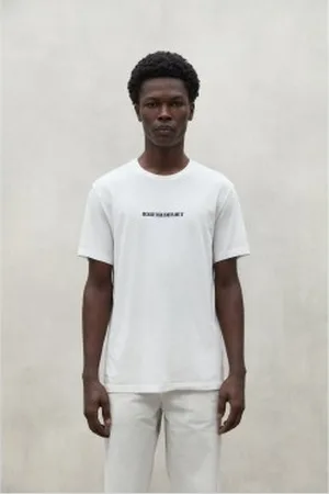 ECOALF Para homem. MCMGATSBIRCA0803S24-000 T-shirt Birca branca (S), , Casual, Manga curta, Algodão orgânico, Sustentável
