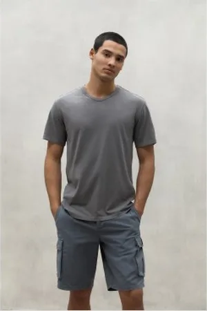 ECOALF Para homem. MCMGATSNORDE0803S24-303 T-shirt Norden cinzenta (M), Casual, , Manga curta, Algodão orgânico, Sustentável