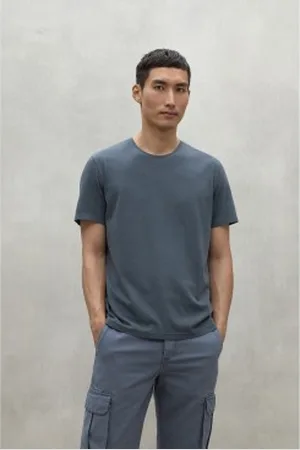 ECOALF Para homem. MCMGATSVENTO0803W24-162 T-shirt Vent navy (L), Casual, Manga curta, Algodão orgânico, Sustentável, , Algodão Recic