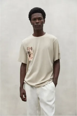 ECOALF Para homem. MCMGATSPALMI0803S24-241 T-shirt Palmi (XL), Casual, Manga curta, Algodão orgânico, Sustentável, Algodão Reciclado