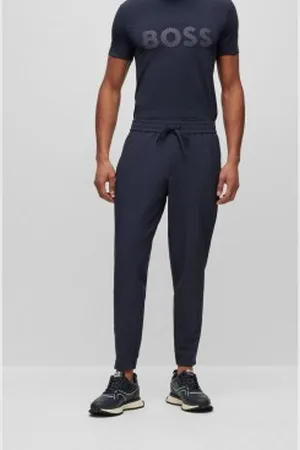 HUGO BOSS Para homem. 50495491 Calças de Chino Flex da Marinha (94), Casual, Poliéster