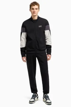 EA7 Para homem. 7M000282_AF12660 Fato de treino verão Bloco (L), Casual, Esportivo, Multisport, Poliéster, Manga comprida