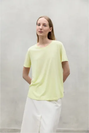 ECOALF Para mulher. MCWGATSLAKE00824S24-526 T-shirt lago (M), Casual, Manga curta, Algodão orgânico, Sustentável