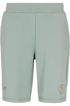 EA7 Para homem. 7M000260_AF13526 Bermudas de ajuste regular verdes (L), Casual, Esportivo, Poliéster