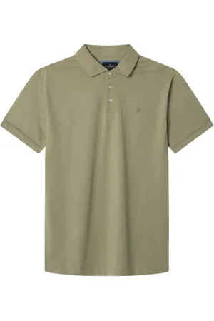 Hackett Para homem. HM563434 Pólo de corte clássico (3XL), Casual, Algodão, Manga curta