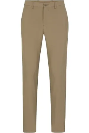 HUGO BOSS Para homem. 50495497 Calças de Chino Commuter (58), , Casual, Clássico, Poliéster
