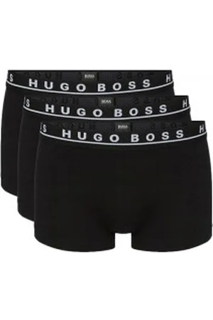 HUGO BOSS Para homem. 50325403 Pacote de 3 calções Boxer CO/EL 50325403 (L), Casual, Homewear, Algodão