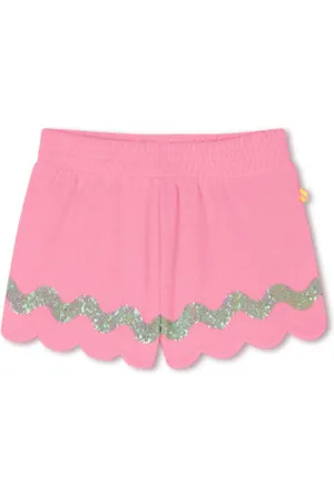 Billieblush Para menina. U20907 Calções de felpo cor-de- (6años= 114/119cm), Casual, Poliéster, moda infantil