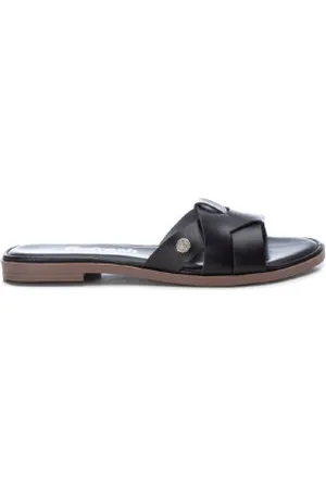 Refresh Para mulher. 17078507-NEGRO Sandálias 170785 (37), 1 a 3cm, Casual