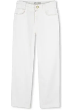 Zadig & Voltaire Para menina. X60353 Calças de sarja brancas (4años= 102cm), , Casual, Algodão, moda infantil