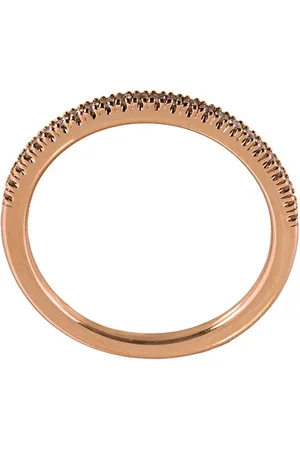 ALINKA 18 kt rose gold diamond pave ring