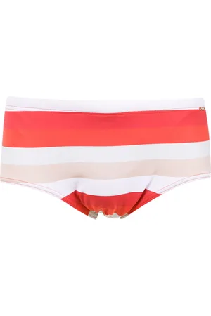 AMIR SLAMA Striped swim briefs