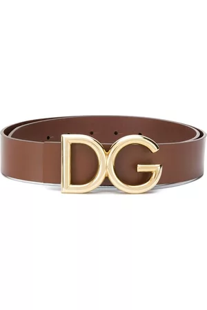 Dolce & Gabbana Homem Cintos - DG logo buckle belt