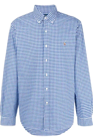 Ralph Lauren Check-print long-sleeved shirt