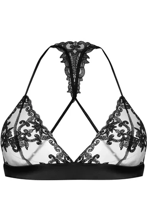 Fleur of England Onyx Boudoir bra