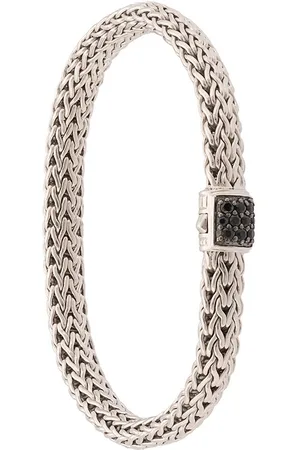 John Hardy Classic Chain 6.5mm black sapphire pav?? bracelet